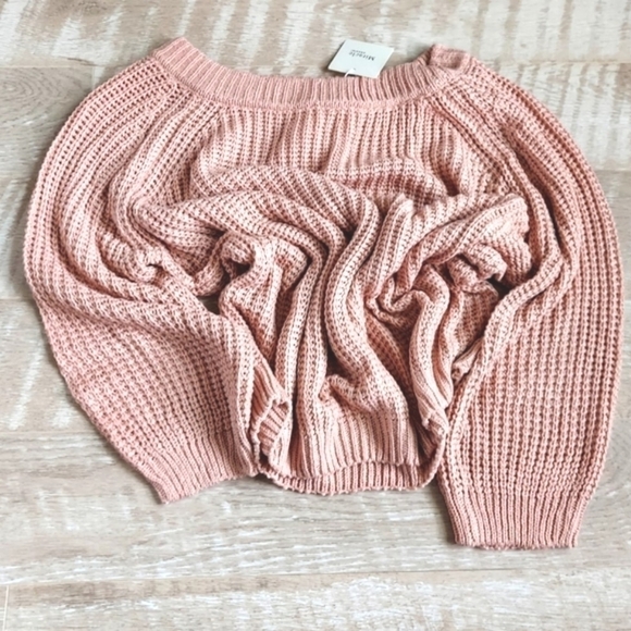 NWT Miracle Oversized Scoop Neck Sweater - Picture 6 of 13